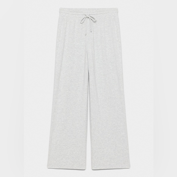 Aritzia Matching Set Destination Longsleeve Recharge Pant Heather Light Grey - Picture 11 of 15